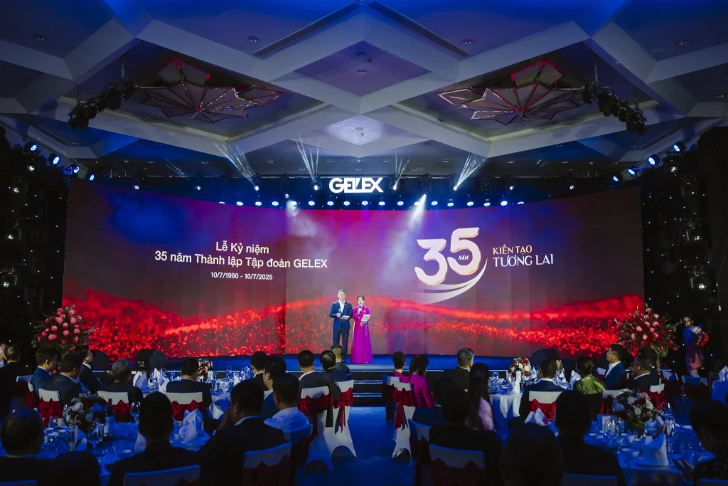 GELEX tổ chức lễ kỷ niệm 35 năm thành lập