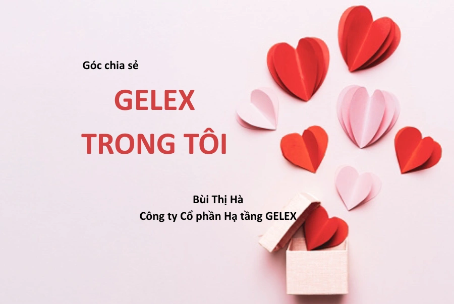 Góc chia sẻ: GELEX trong tôi (Bùi Thị Hà – Hạ tầng GELEX)