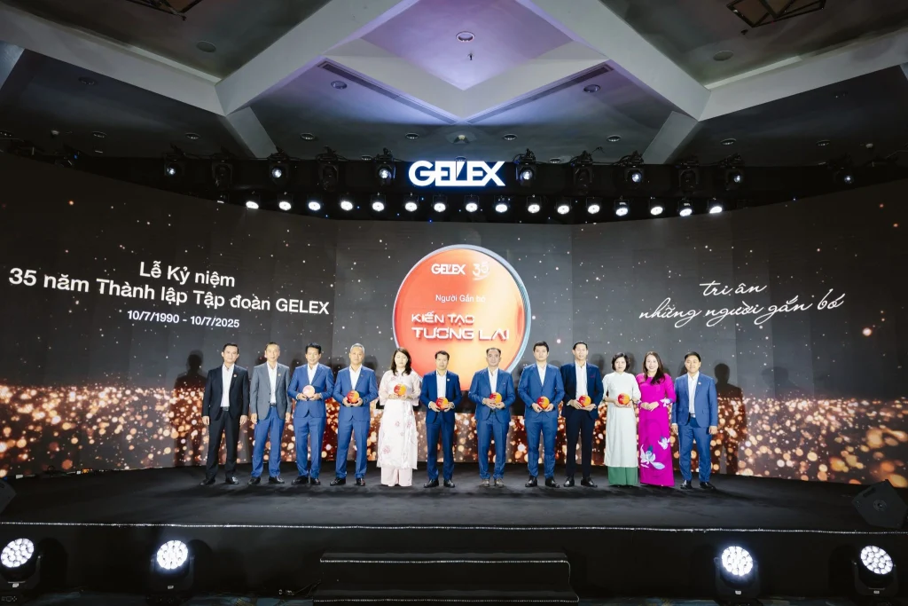 GELEX tổ chức lễ kỷ niệm 35 năm thành lập